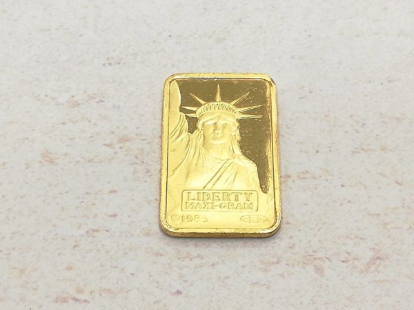 24金(24K) リバティ ゴールドバー