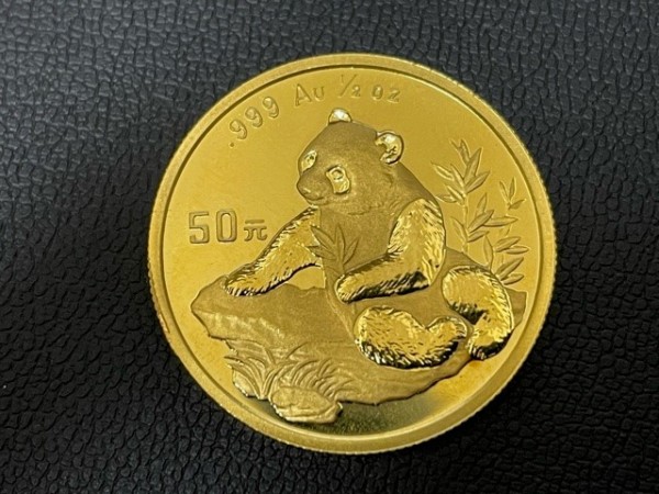 24金(K24) 50元 パンダ金貨