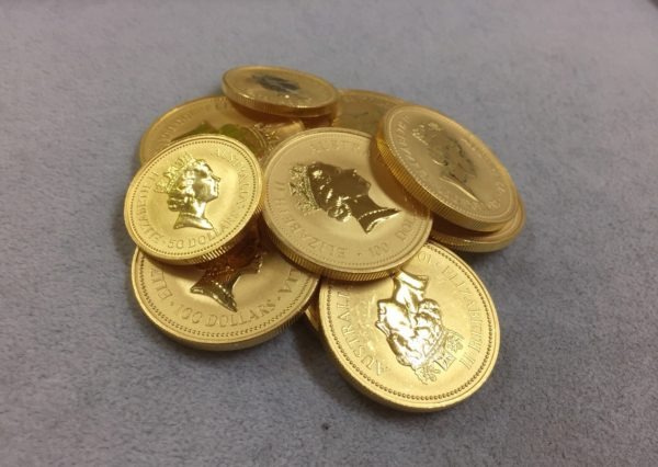 24金(K24) オーストラリア ナゲット金貨・カンガルー金貨 1oz 1/2oz