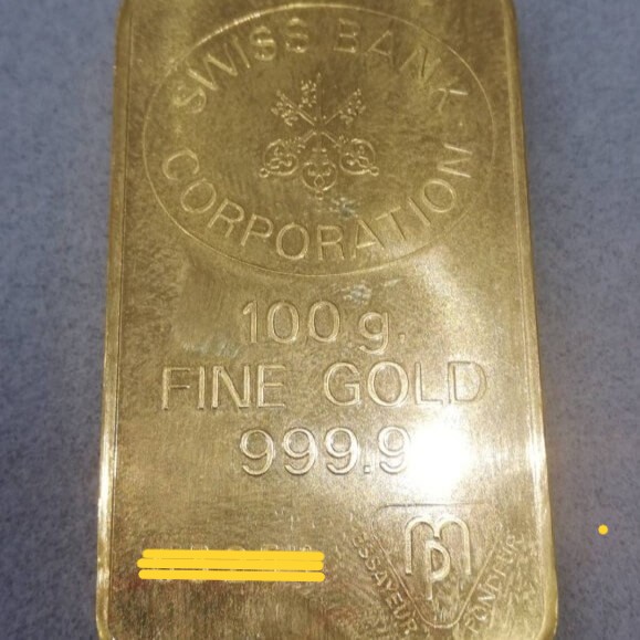 24金(K24) インゴット SWISS BANK CORPORATION