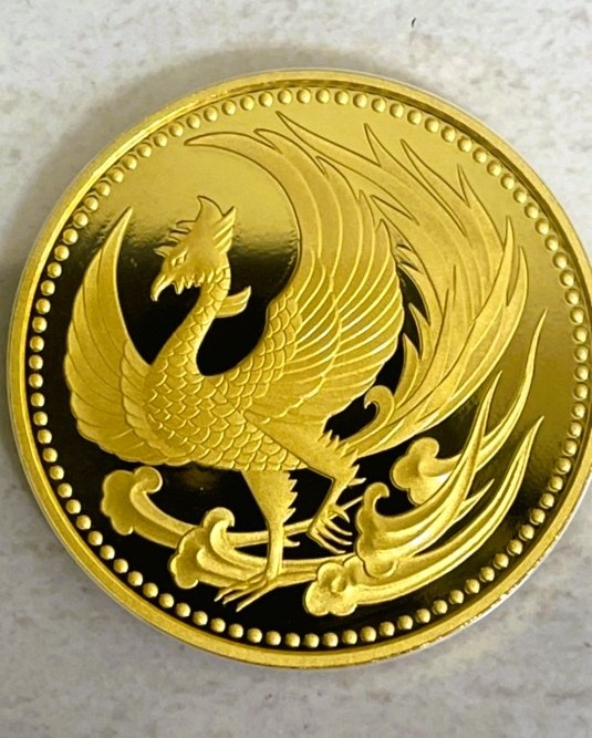 24金(K24) 天皇陛下御即位記念 10万円金貨